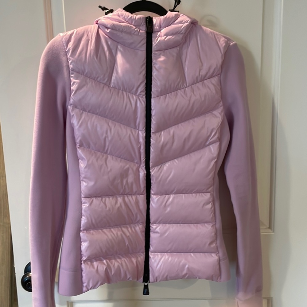 Moncler Grenoble size small down and fleece jacket
